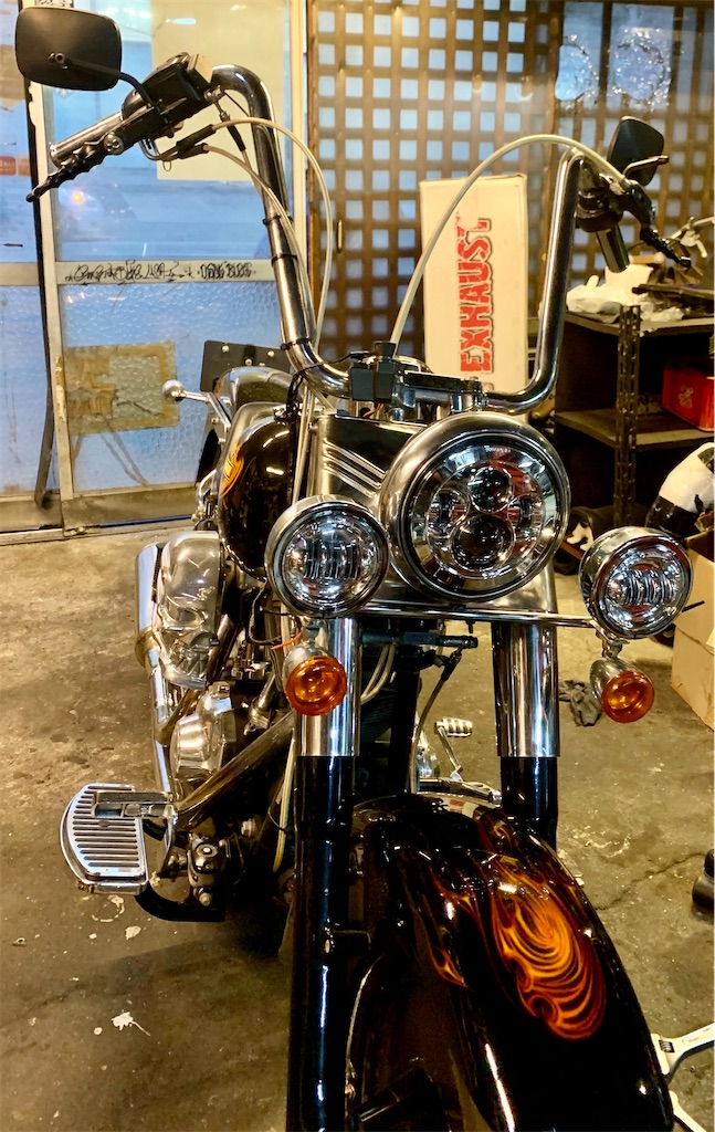 ツインカム ソフテイル マフラー交換とか - CustombikeLIGHT カスタム