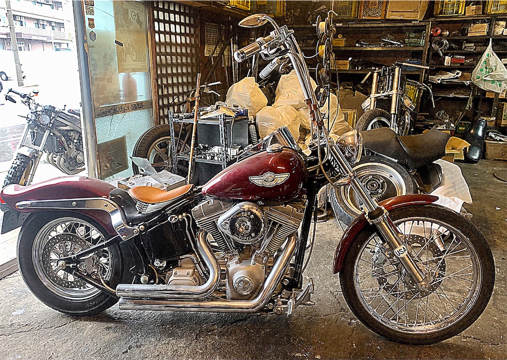 ツインカム ソフテイル カスタム始動 - CustombikeLIGHT カスタム