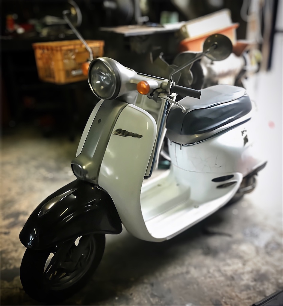 過去に作ったカスタムバイク ジョルノ50 - CustombikeLIGHT カスタム