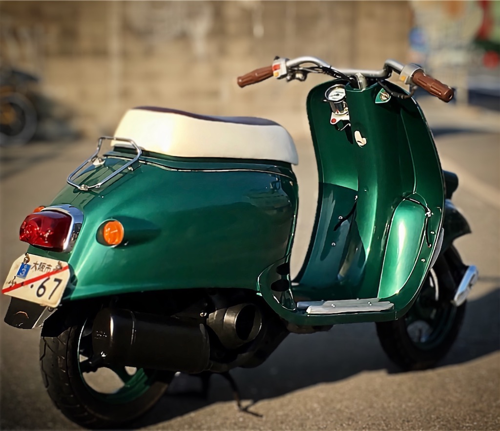 過去に作ったカスタムバイク ジョルノ50 - CustombikeLIGHT カスタム