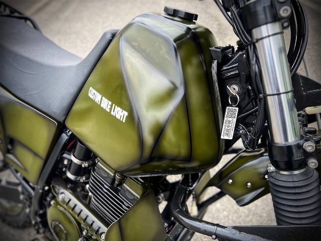 TT250R レイド フルカスタム 完成！ - CustombikeLIGHT カスタム