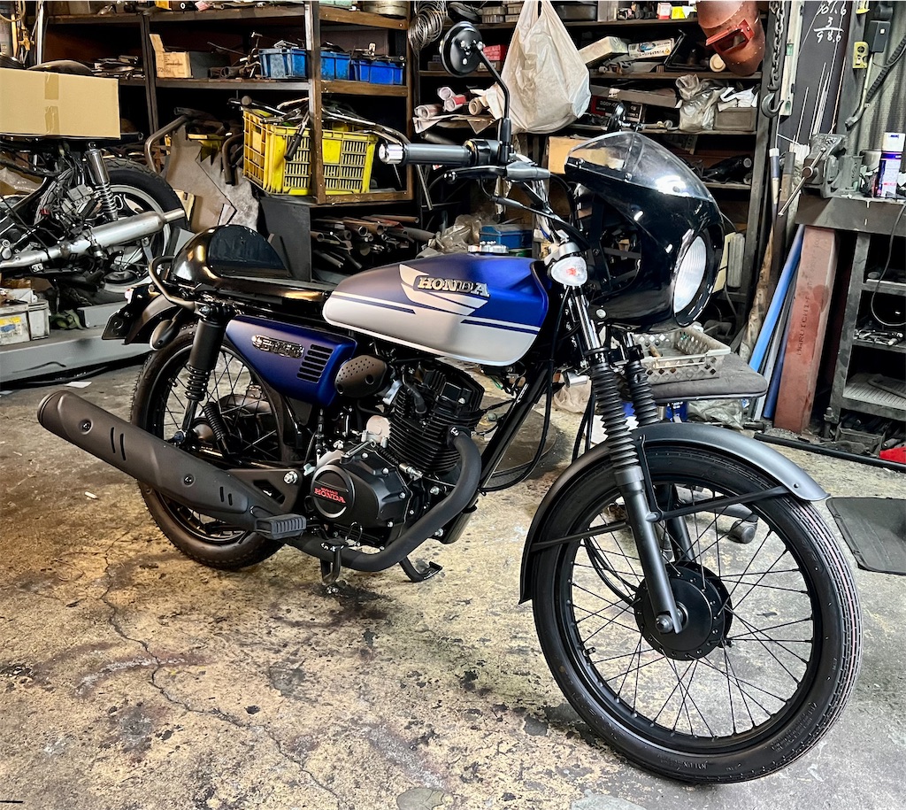 CG125 カスタムとインプレッション - CustombikeLIGHT カスタムバイク