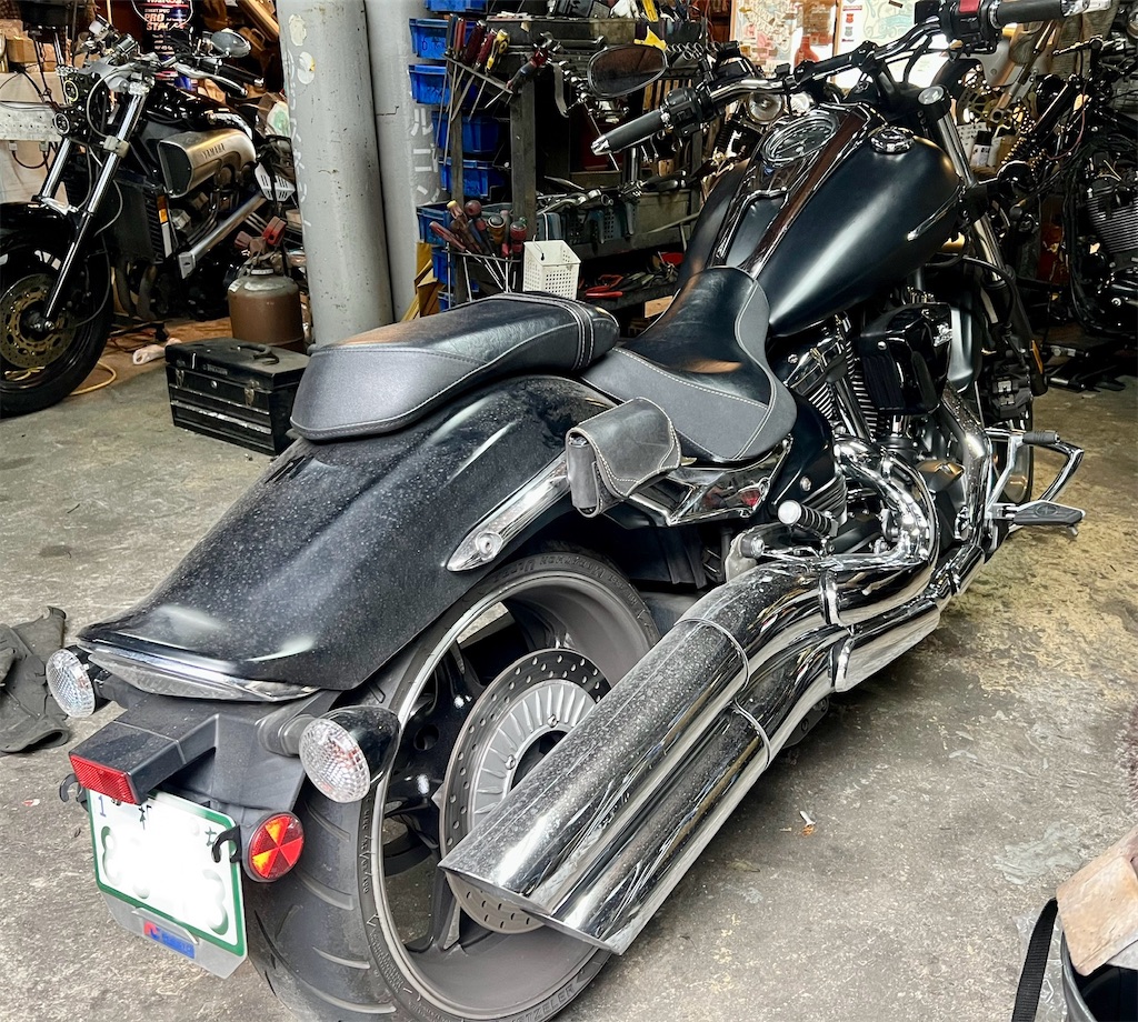 XV1900 リアフェンダーとかのカスタム - CustombikeLIGHT カスタム