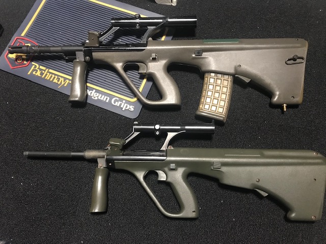 マルゼン　ステアーAUG エアーコッキングライフル マルゼン ステアーAUG エアーコッキングライフル - メルカリ