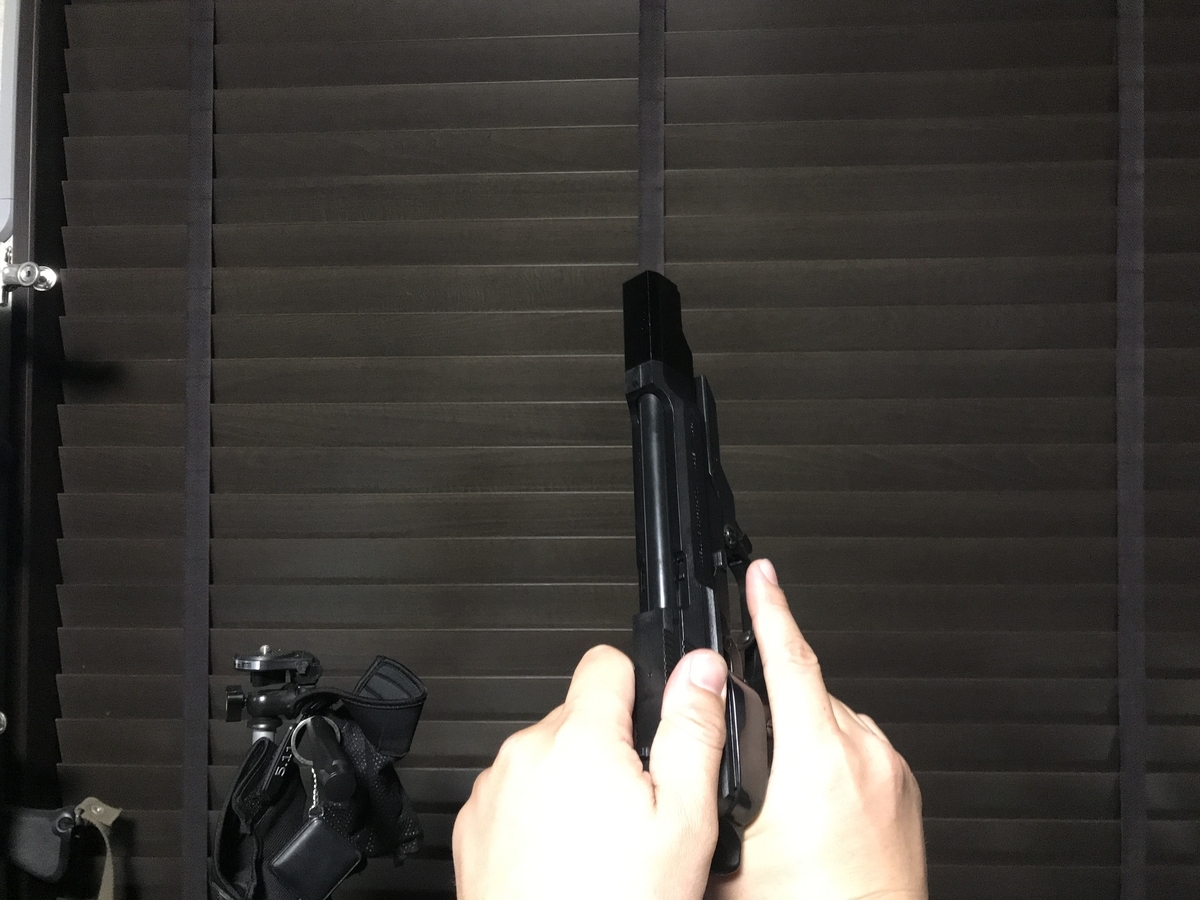 想いを馳せたMGC M93R HGカスタムの発砲を終えて
