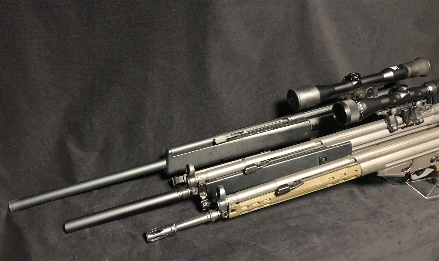 東京マルイ　G3A3　スナイパー　カスタム　改修品　10禁 想いを馳せたG3 3挺揃い踏み - DT10mmAUTOの日記