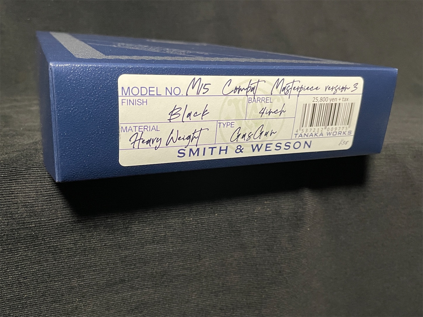 ω・)ノ珍しく新品レビュー②タナカワークス S&W M15 コンバット ω・)ノ珍しく新品レビュー②タナカワークス S&W M15 コンバット