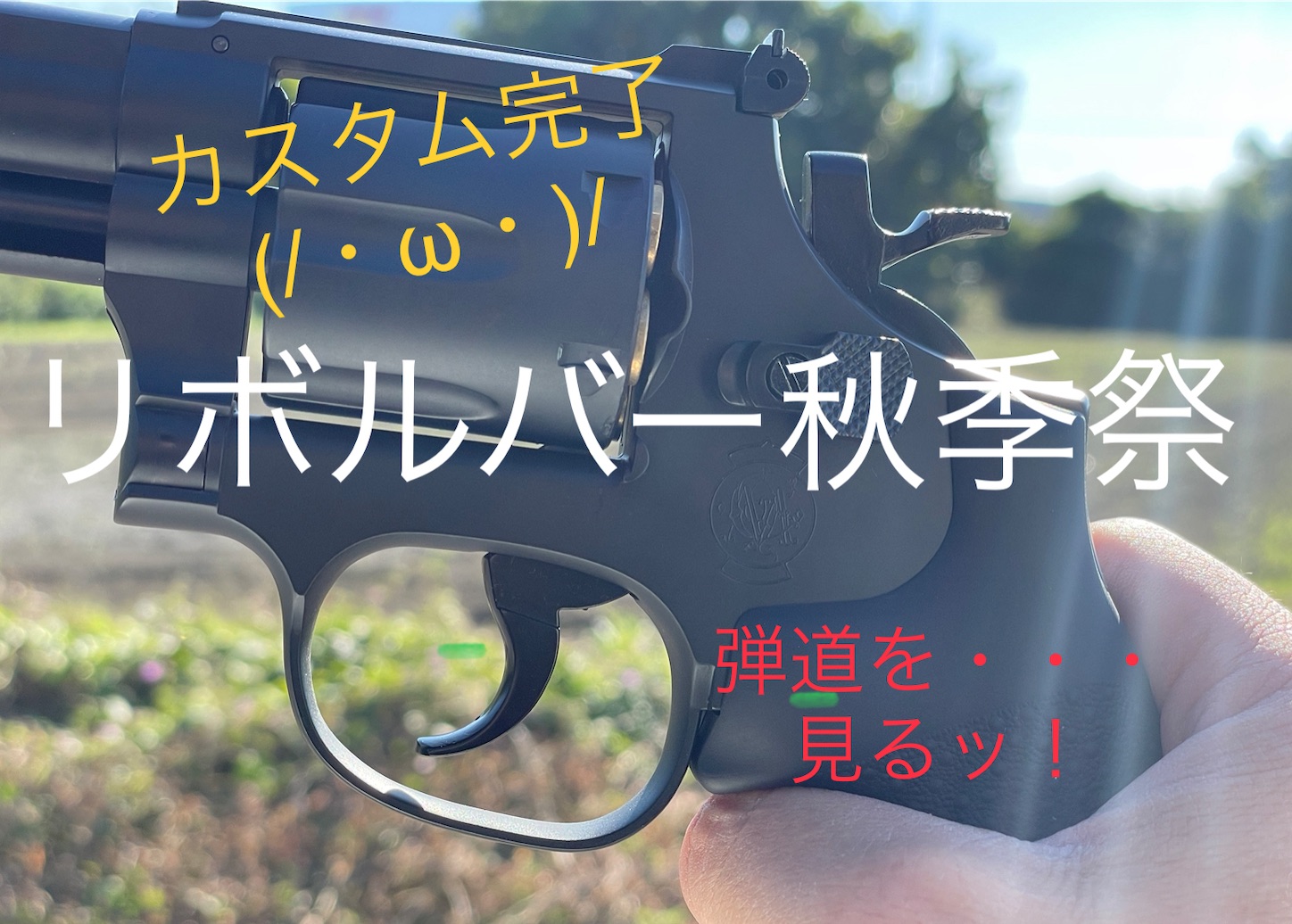 S＆W M19 PC K-comp 大下勇次使用銃風カスタム S＆W M19 PC K-comp 大下勇次使用銃風カスタム S＆W M19 PC K-