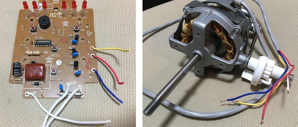 Yamazenのクソ安い扇風機の制御回路 Denkiグループ 電子工作ブログ