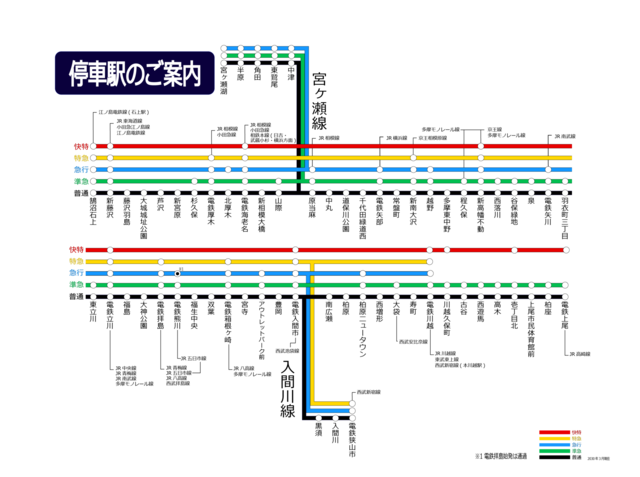 オリジナル路線の路線図と時刻表を作ってみました - 大根Pスープの徒然