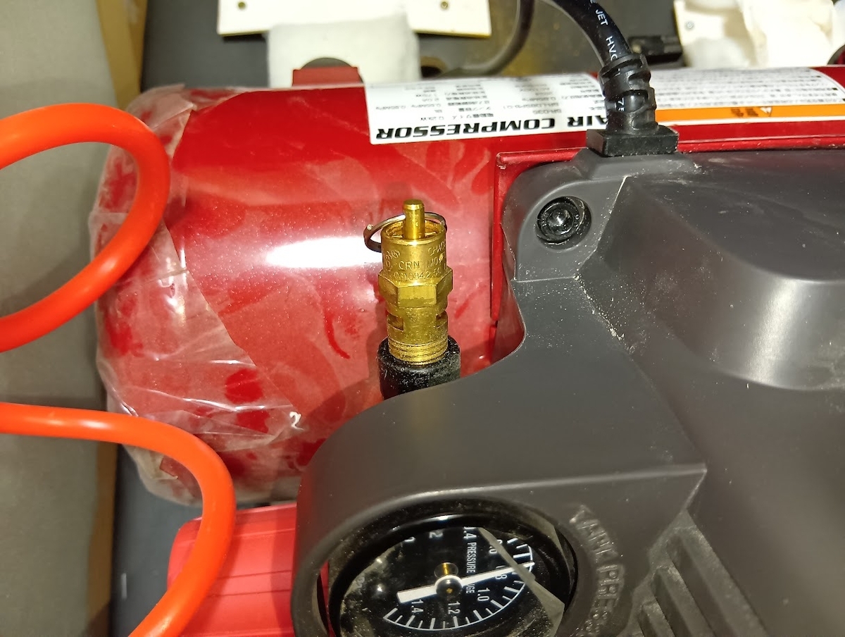 DIY＞コンプレッサーの異常 - DIYnom's blog