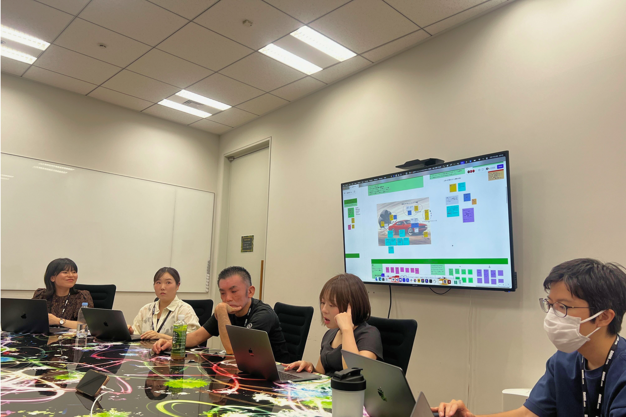 FigJamボードを見ながらトーク