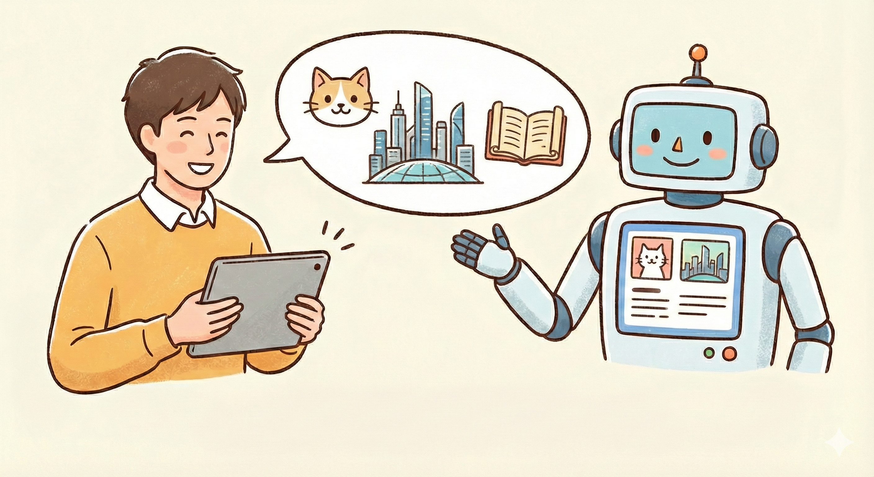 AI活用のイメージ