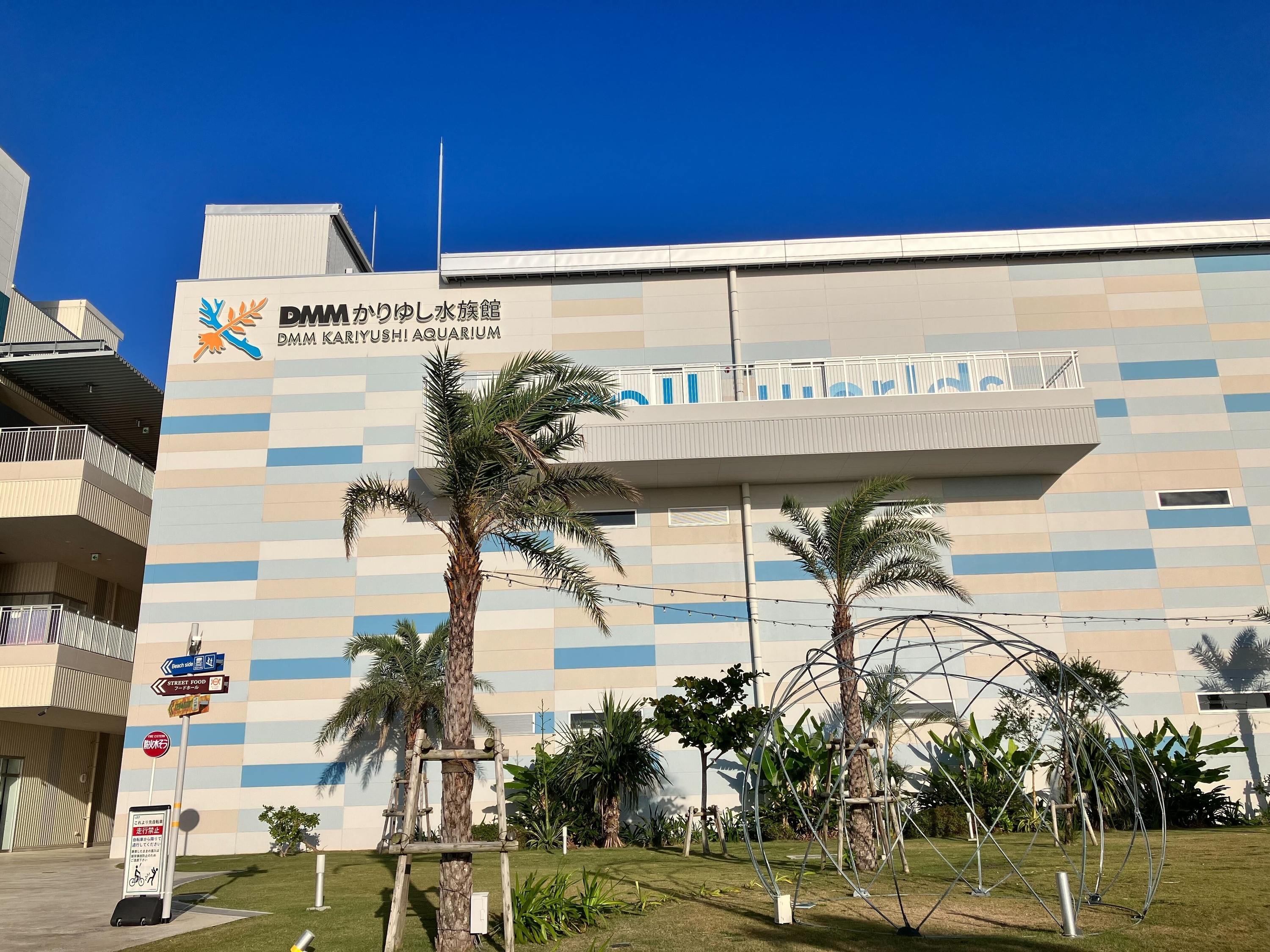 イベントの翌日に沖縄観光で訪れたDMMかりゆし水族館