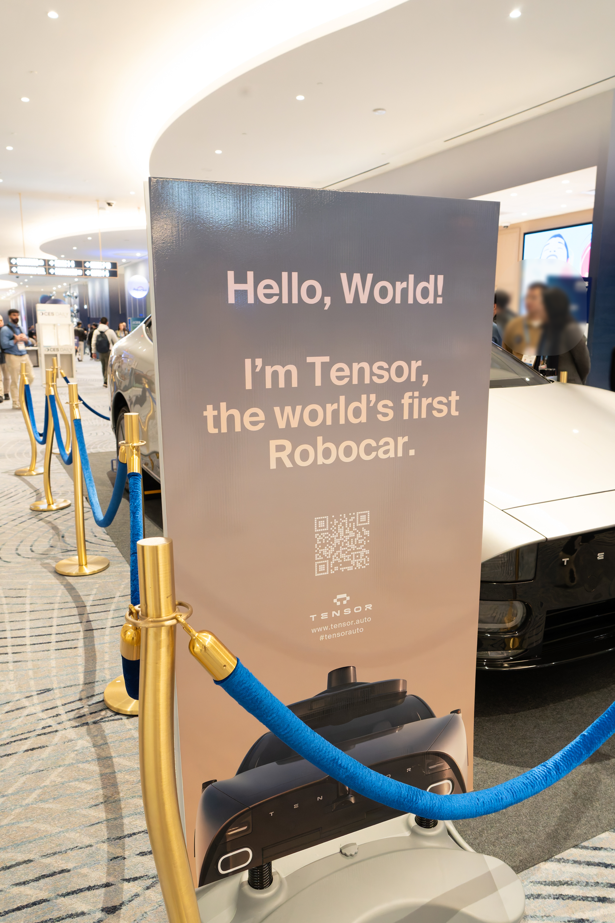 Tensorの自動運転カーもここに