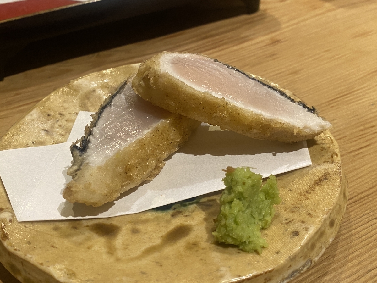 鰆の天ぷら