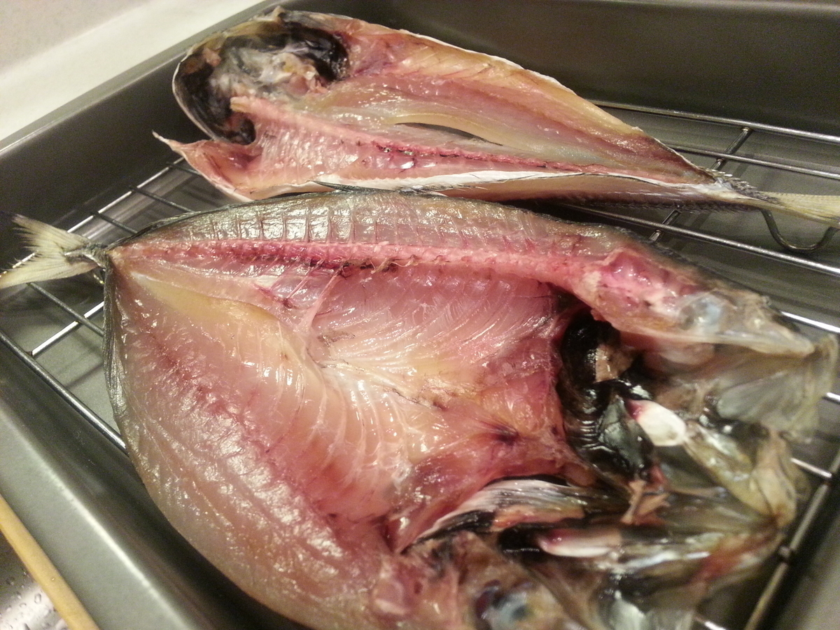 冷蔵庫でも出来る 魚の干物 作り方 アジ よちよちエクスプレス