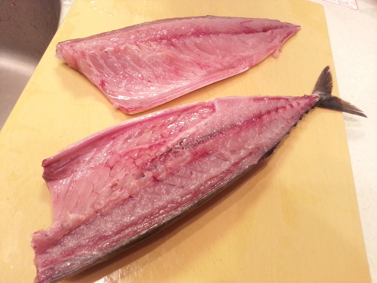 ゴマサバ（胡麻鯖）みぞれ煮／油を使わない作り方←湯煮を利用 よちよちエクスプレス 