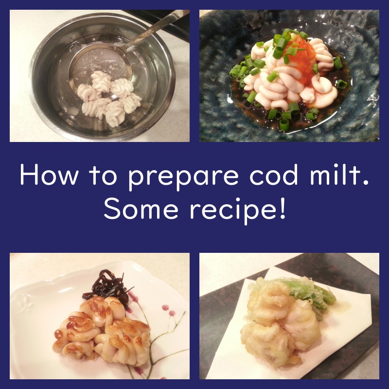 How to prepare cod milt! And introduce some recipe! よちよちエクスプレス