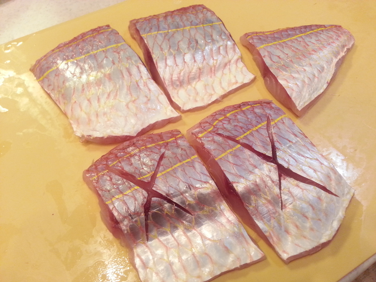 旨い皮を活かす イトヨリダイ刺身と酒蒸し 作り方 津本式血抜き付き よちよちエクスプレス