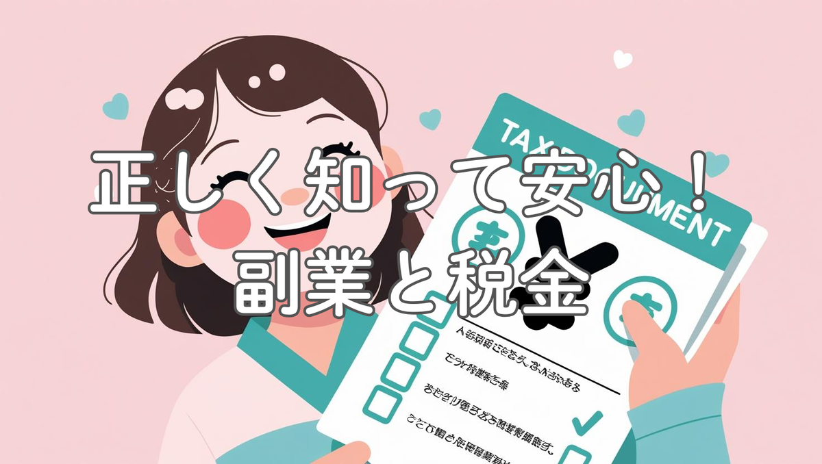 正しく知って安心！副業と税金