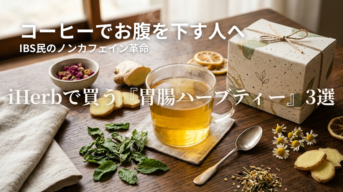 iHerbで買う『胃腸ハーブティー』3選