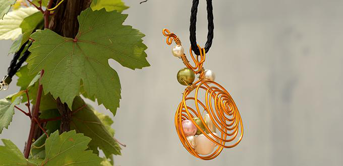 Beebeecraft Tutorial on How to Make a Wire Wrapped Shell Pendant ...