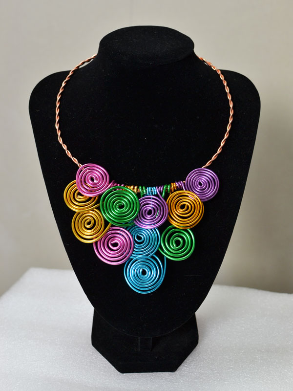 Beebeecraft Tutorials on How to Make a Wire Wrapped Multi Colored ...