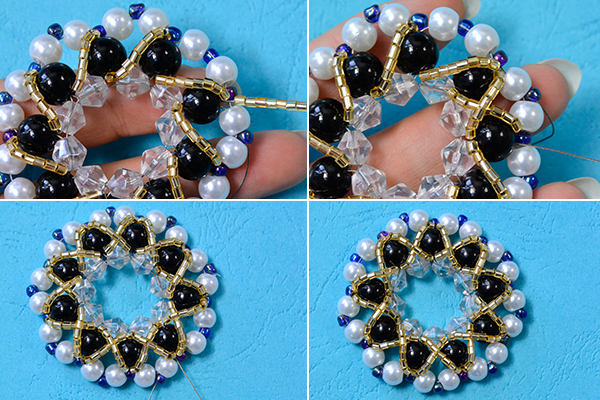 Beebeecraft Tutorials on How to Make a Large Pendant Necklace with ...