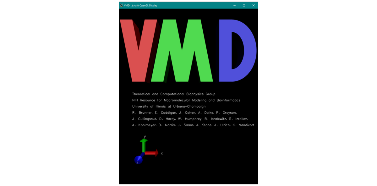 【分子可視化ツール】VMDのインストールと基本的な使い方 - ころがる狸