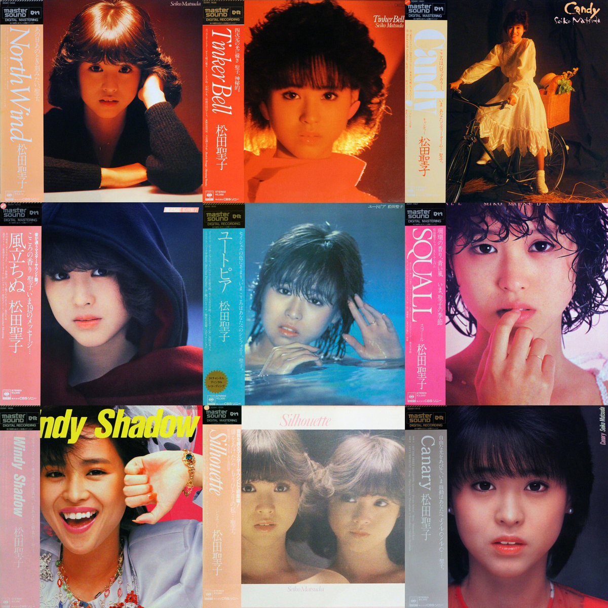 LPレコード 松田聖子　North Wind マスターサウンド版 松田聖子レコード「North Wind」マスターサウンド盤 松田聖子