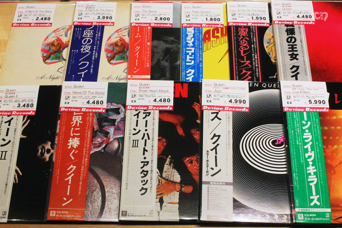 入荷したて》◇ほぼすべて帯付き/LPレコード◇Queen、クイーン