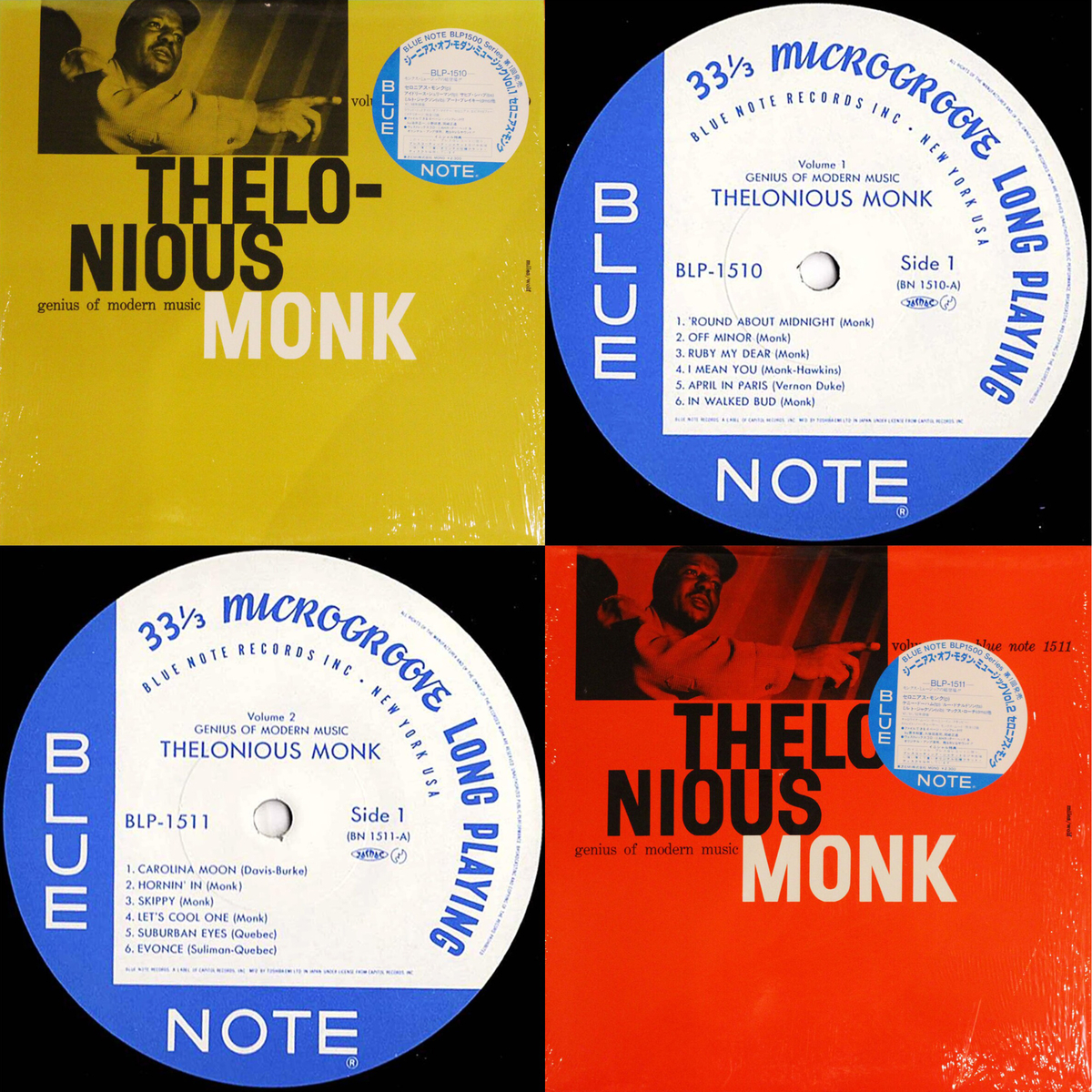 入荷したて》レコード/2枚まとめてセット◇Thelonious Monk 