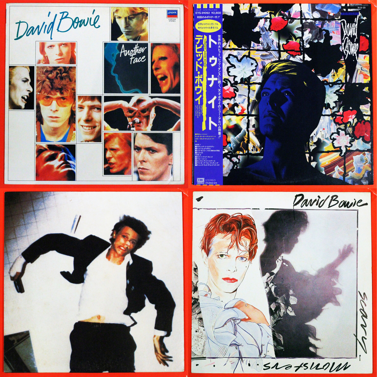 David Bowie デヴィッド・ボウイ レコード6枚まとめて 店頭追加盤》◇LPレコード◇David Bowie（デヴィッド・ボウイ