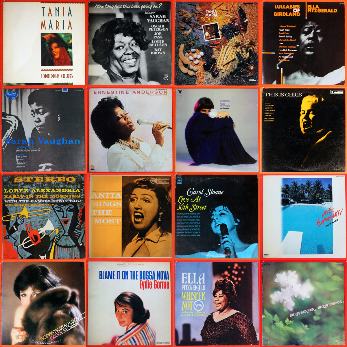 店頭追加盤》Tania Maria、Sarah Vaughan、Chris Connor、Anita O
