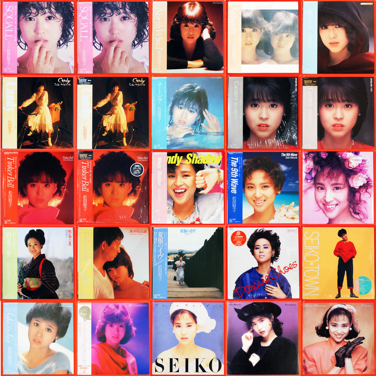 店頭追加盤》LPレコード◇松田聖子（Seiko Mastuda）歌謡曲、昭和歌謡