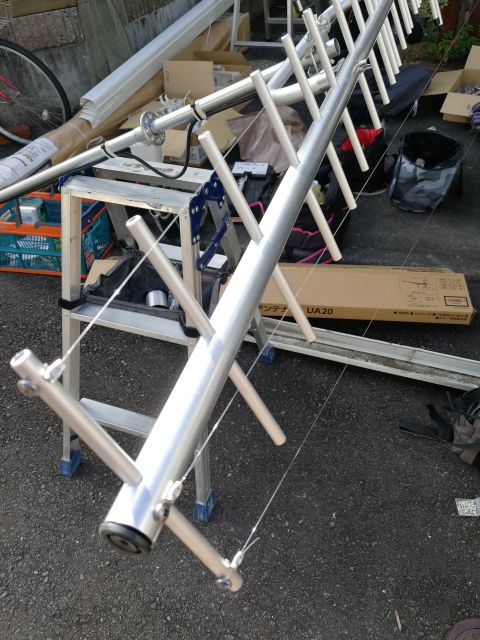 アンテナの防鳥対策 2か月後 こだわりのシンプルライフ