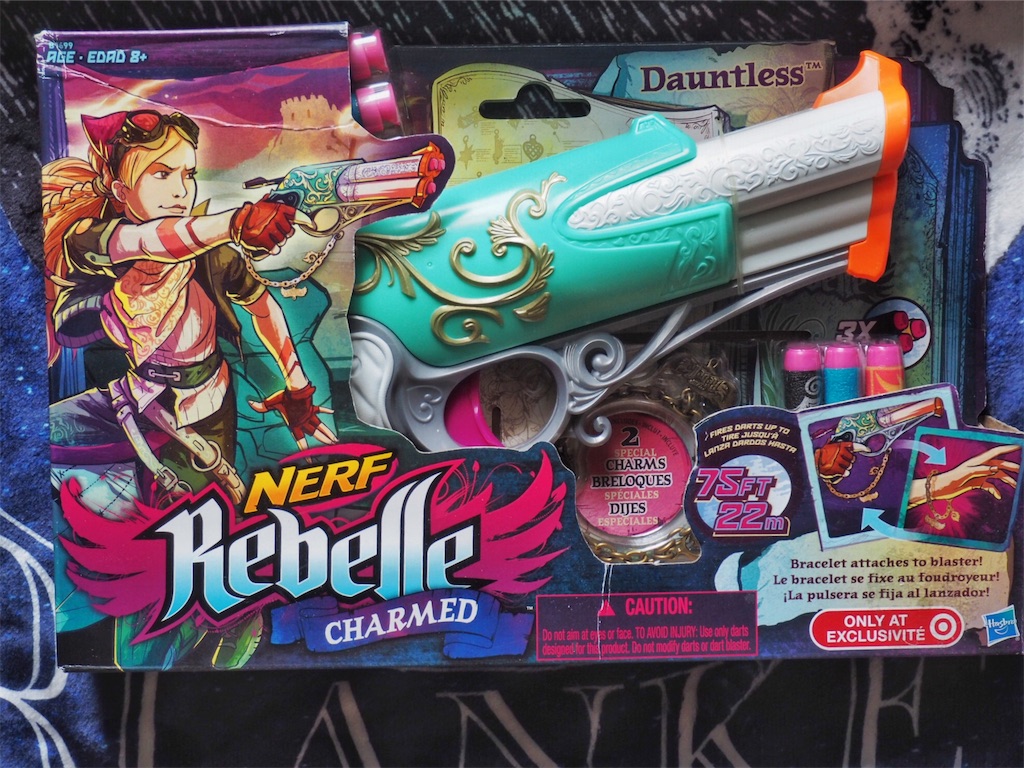 日本未発売！ ナーフ Nerf 『 Rebelle CHARMED Fire Fortune 海外版 』 未開封 NERFレビュー：Rebelle Charmed:Dauntless \u0026 Fair Fortune - 妄想科學