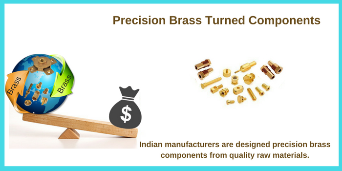 precision brass turned components India