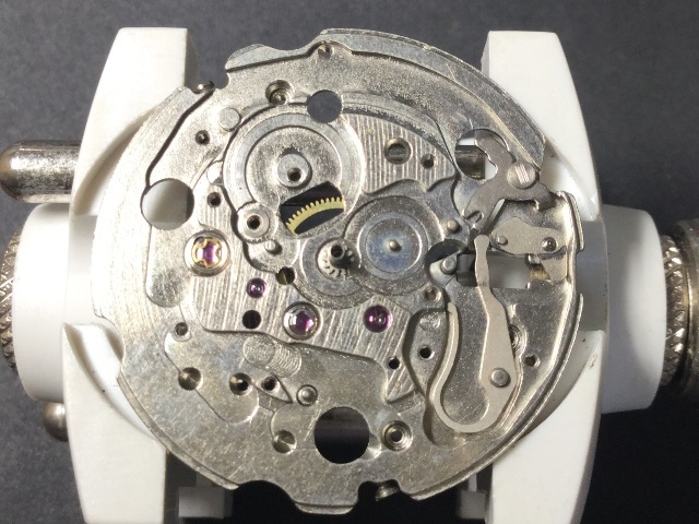 SEIKO 5 6119-8220 cal.6119B（その1：分解編） - 古時計にワニ革着せて