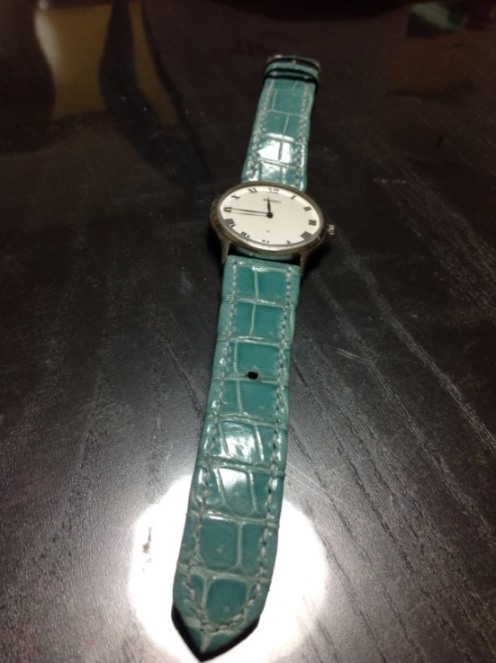 SEIKO chariot 2220-0480 （その2：ヘリ返し仕立て試作品） - 古時計に