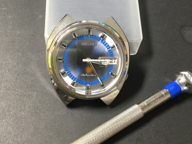 SEIKO ADVAN 7019-7150（その2：ダイヤショックタイプのダイヤ