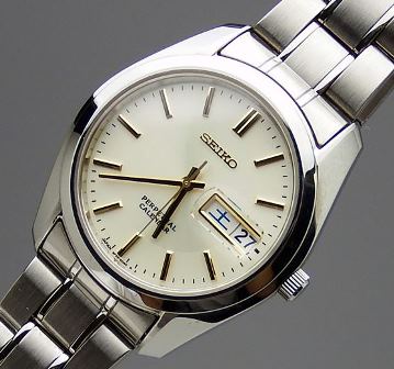 SEIKO PERPETUAL CALENDAR 8F56-0020 （電池交換とブレス修理） - 古