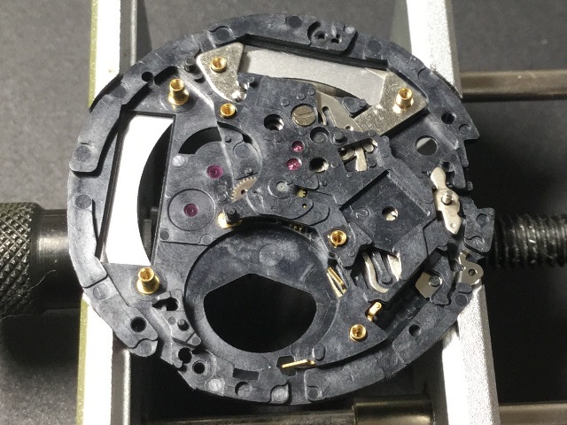 SEIKO KINETIC AIR DIVER'S 200m SCUBA 5M63-0B30（その2；組立編