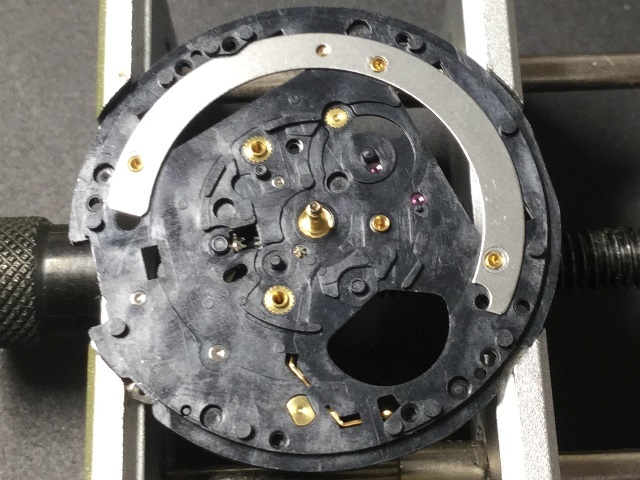 SEIKO KINETIC AIR DIVER'S 200m SCUBA 5M63-0B30（その2；組立編