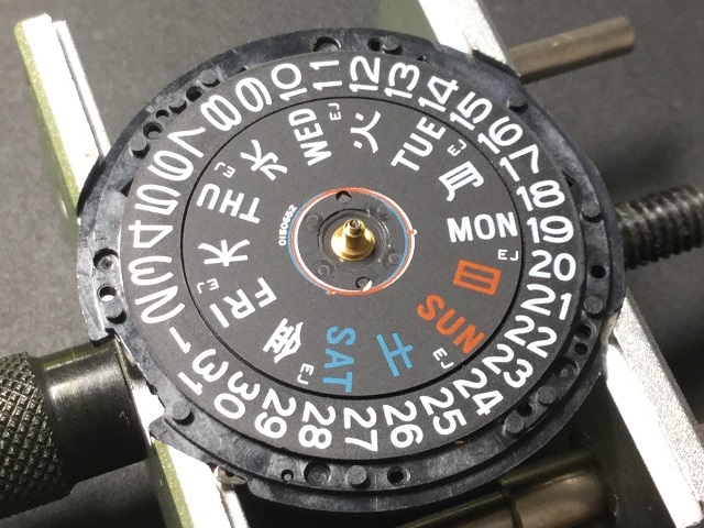 SEIKO KINETIC AIR DIVER'S 200m SCUBA 5M63-0B30（その2；組立編