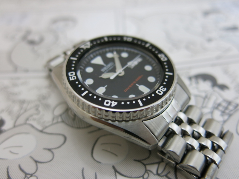 ブラックボーイ セイコー skx013 7s26-0030 ダイバーウォッチ SEIKO 7S26-0030 SKX013K2 black boy, boy's(レビューその