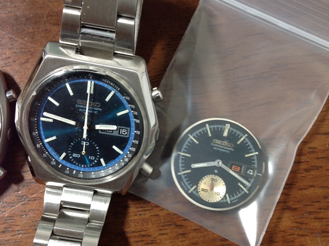 SEIKO Speed Timer 6139-7020 その1：6139Aと6139Bの違い - 古時計に