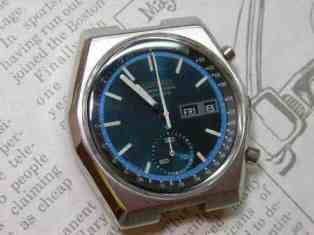 SEIKO Speed Timer 6139-7020 その1：6139Aと6139Bの違い - 古時計に
