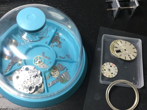 Seiko sportsmatic 5 DELUXE 7619-7010 Cal.7619A（その2＿組立編